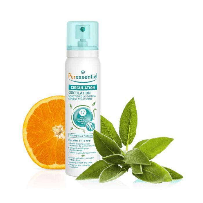 Puressentiel Circulation Spray with 17 Essential Oils 100ml