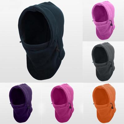 (Projector)Winter Outdoor Riding Windproof Fleece Hood Mask Thick Warm Snow Cap Mask
