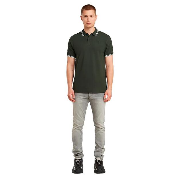 G-Star Dunda Slim Stripe поло с короткими рукавами