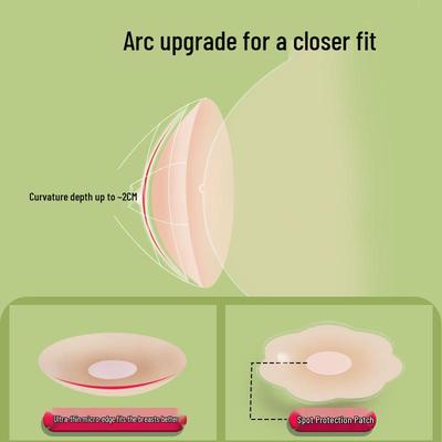 Silicone Nipple Covers: Invisible, Waterproof, Anti-Slip Petals for Small/Large Busts - Prevents Wardrobe Malfunctions