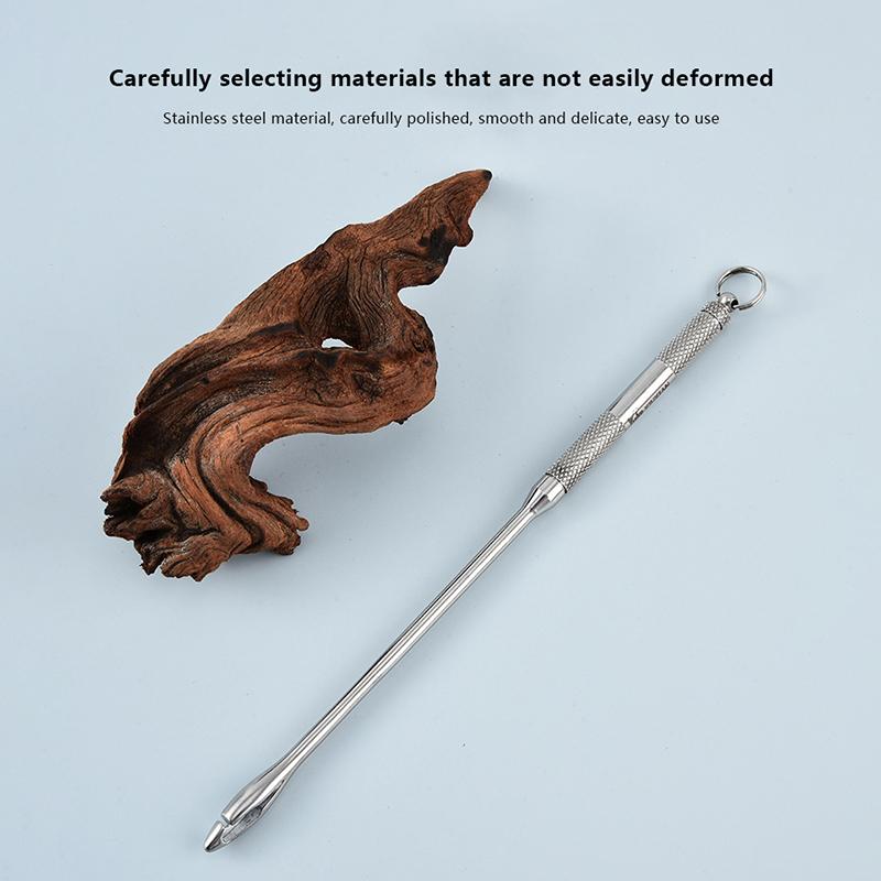 19Cm/7.5In Stainless Steel Safety Extractor Fishing Hook Detacher Remover Rapid Decoupling Device Fishing Tools