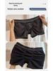 Men's Plus Size Breathable Cotton Boxers, Antibacterial Xinjiang Cotton Briefs, Flat Leg Underwear for Boys and Men.