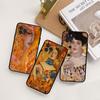 Gustav Klimt Portraits Phone Case For IPhone 16 15 14 13 12 Mini 11 Pro XS Max X XR SE 6 7 8 Plus Soft Silicone Cover
