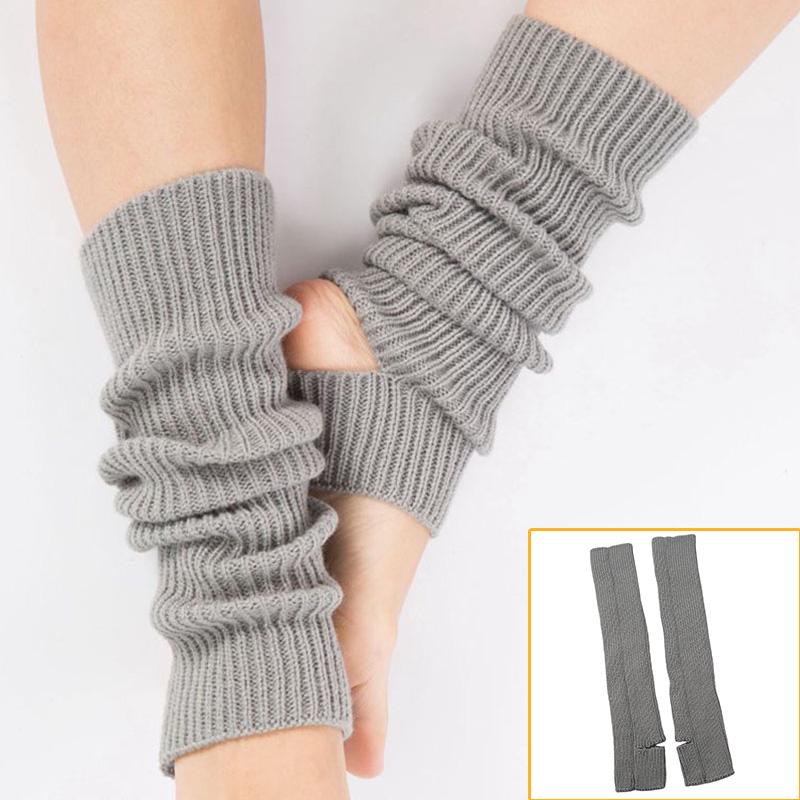 1 Pair Indoor Exercises Bodybuilding Socks Stretch Leg Warmers Boot