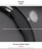 Universal Non-Slip Leather Carbon Fiber Steering Wheel Cover for Borgward BX5 BX7 - All-Season, Sweat-Absorbent