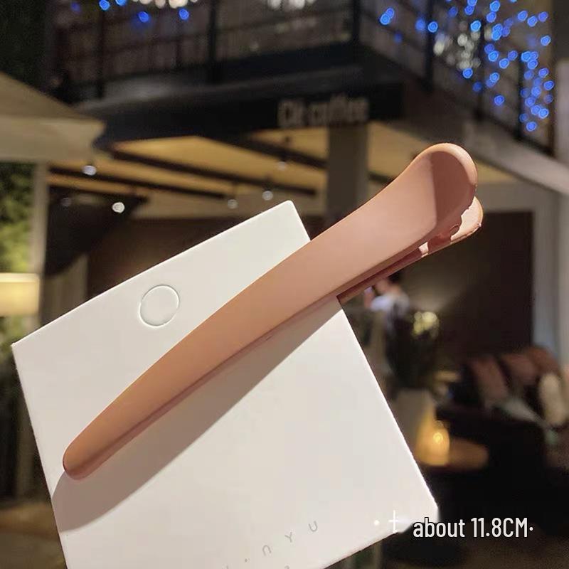 Velké klipsy do vlasů typu kachní zobák pro ženy - Kadeřnické sponky do vlasů pro ofinu a vrchní vlasy