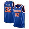 Mens NBA Basketball Jersey Sleeveless Custom11 Brunson 33 Ewing 32 25 Bridges Team Fan Apparel