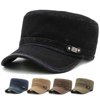 Mode Herren Damen Flache Baseballkappen Outdoor Lässig Erwachsene Sonnenhüte Hip Hop Hut Sport Golfkappen Wasserwäsche Snapback Hüte