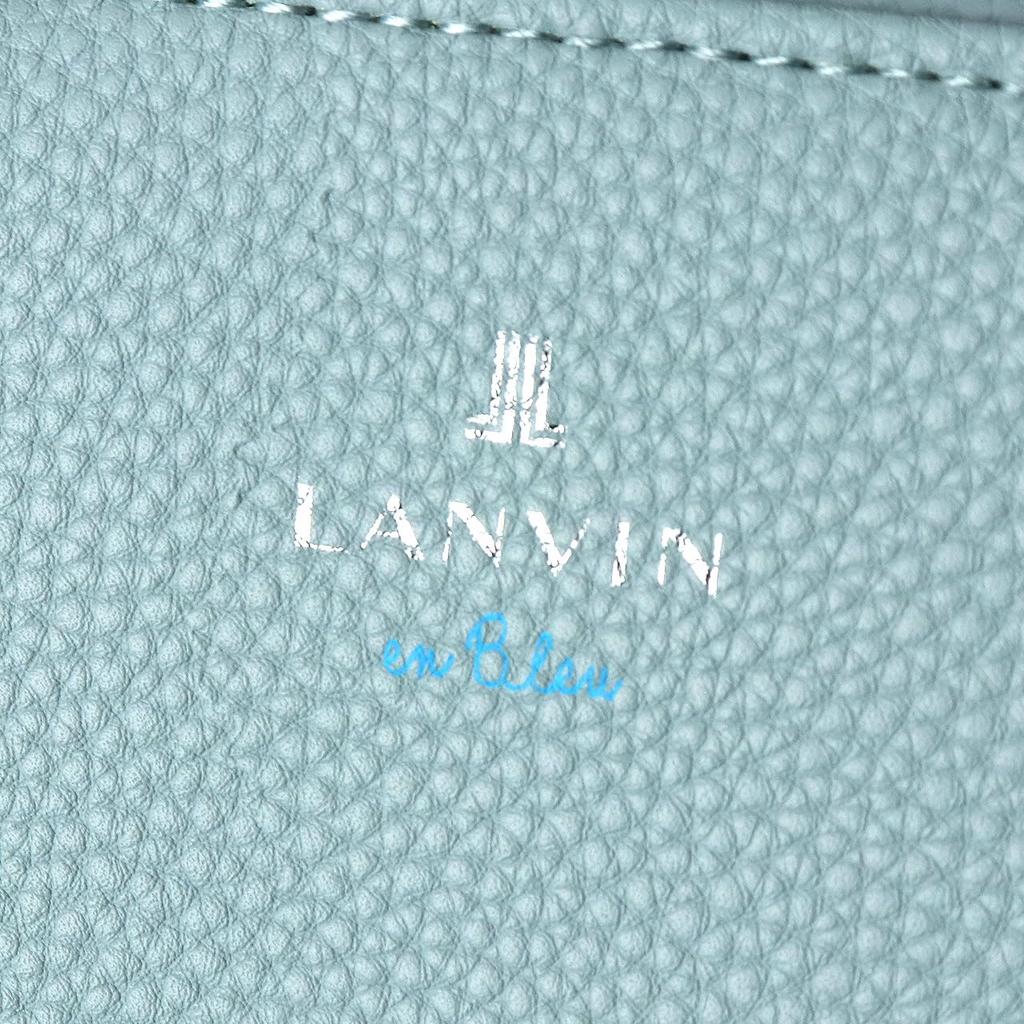 LANVIN en Bleu Smartphone-Umhängetasche, Tumble, 512123, Schwarz
