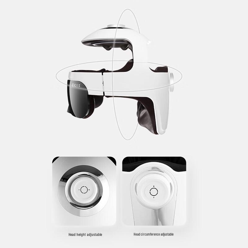 CLORIS T807 Smart Head & Eye Massager Helmet