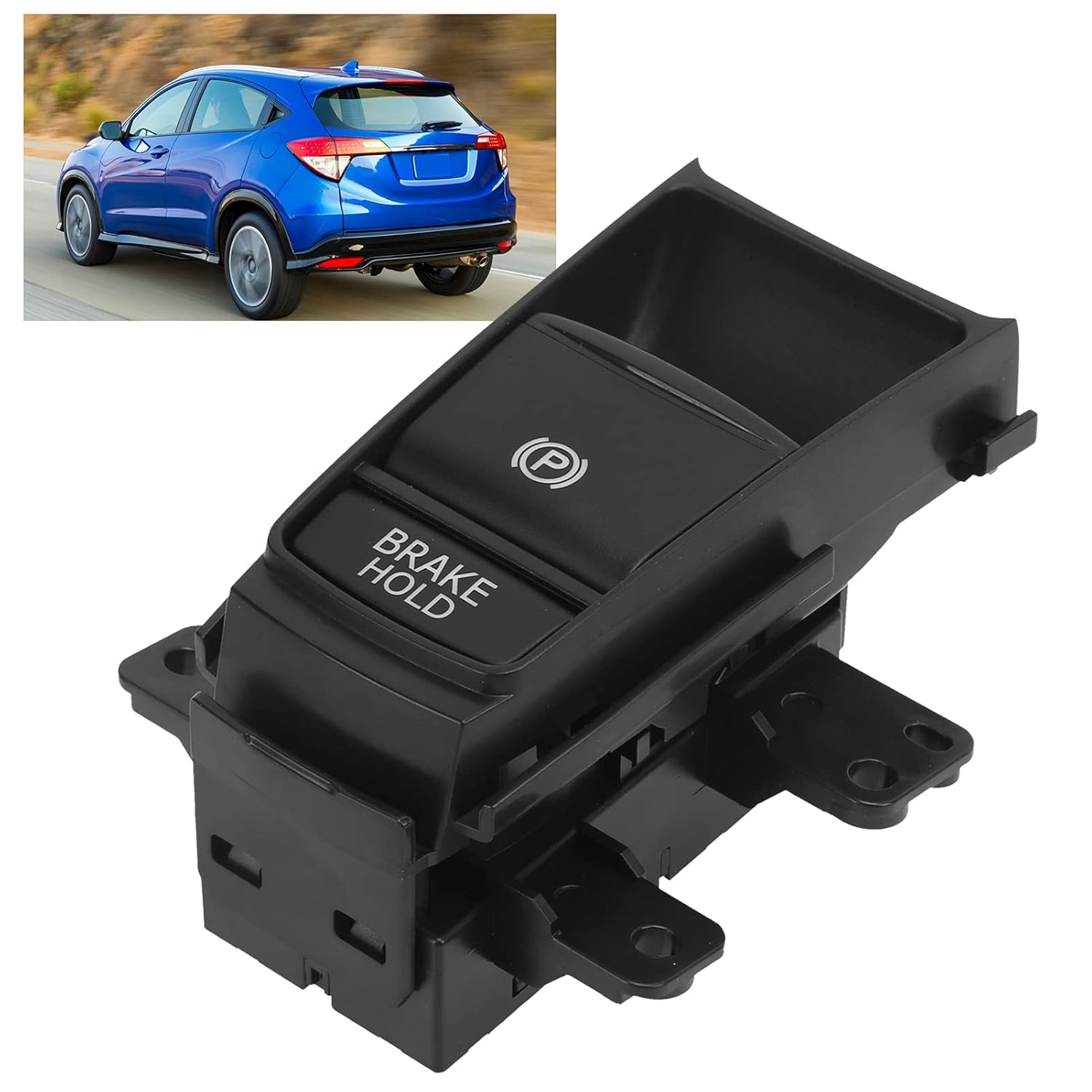 Electric Hand Brake Switch, 12Pin Electric Hand Brake Switch 35355‑T7A‑J01 Parking Button Compatible with HRV XRV VEZEL
