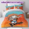 OnePiece cool Character Soft and Comfortable Duvet Cover, Children's Bedding Set Gift, Extra Large Size, Various Sizes Available