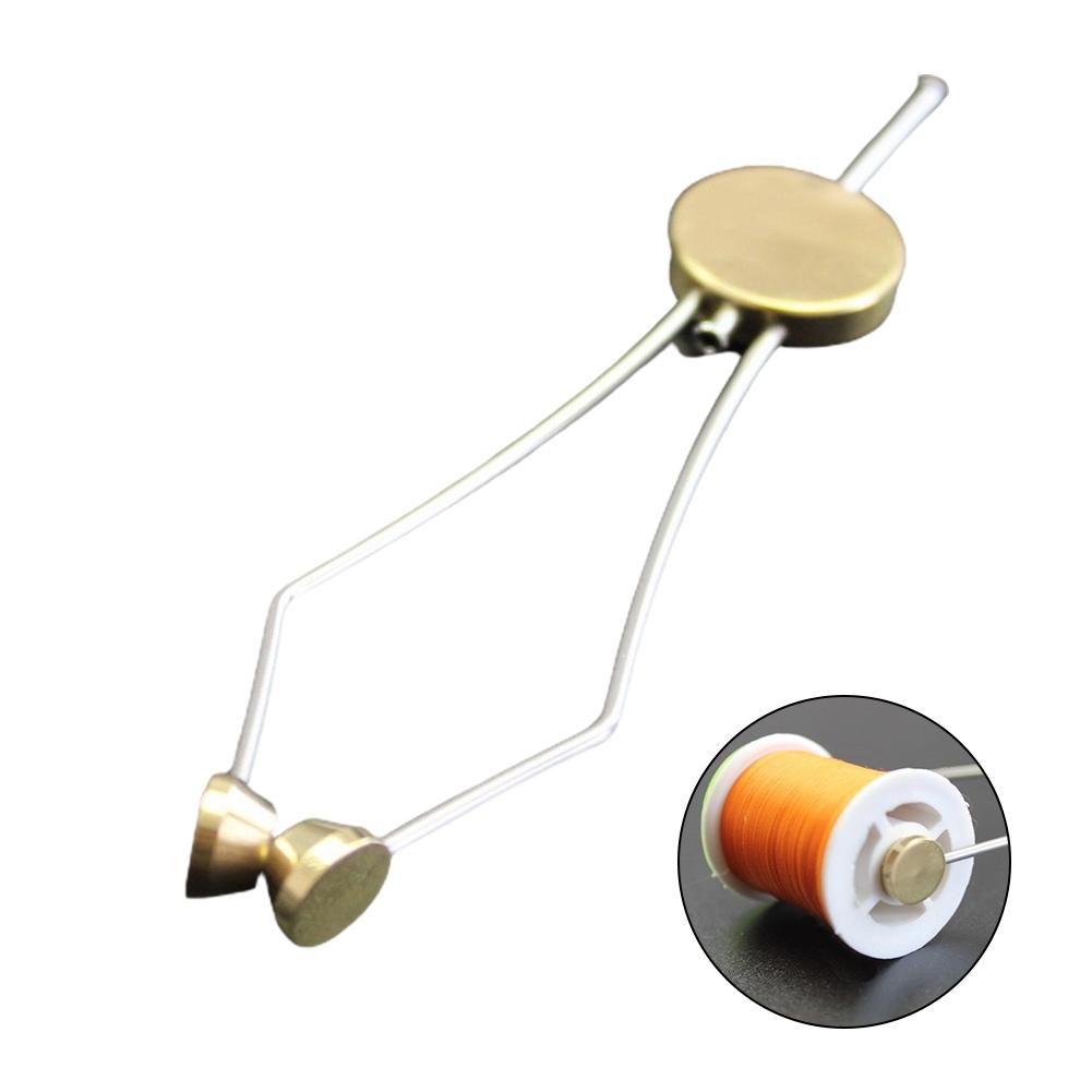 11cm Disc Bobbin Holder Lightweight Rustproof Stainless Steel+Brass