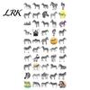Zebra Stickers 50PCS Stickers, Creative Waterproof Vinyl Graffiti Decals, Decorative for Water Bottles Realistic Cartoon Wild Animal Patterns