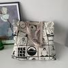 Trendy Women's Vintage Print Large Capacity Shoulder Bag 2025