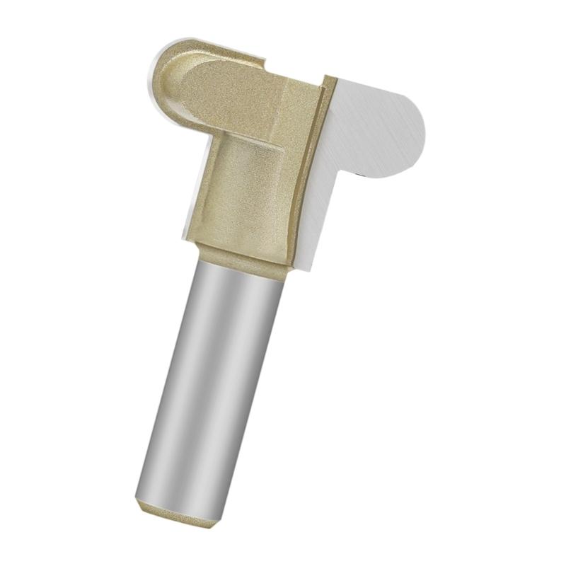 652F 12.7mm Shank C Shaped Routers Bit For Carpentry Cabinets And Wooden Crafts
