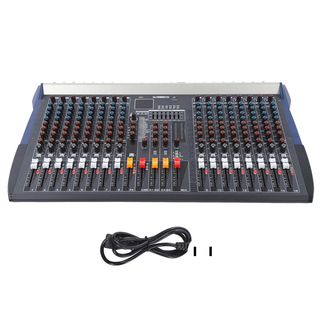Sound Board Console 16 Channel Desk System Interface Mixing Console Desk System Interface