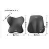 2PCS Car Headrest and Lumbar Support Neck Pillow Set Automotive Memory Foam Office Chair Headrest Fatigue Relief Travel Pillow