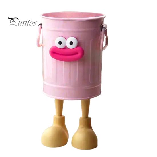 Practical Pen Storage Solution Cartoon Holder Round Vertical Pencil for Office Home Desk Organizer Study Desktop Accessories Pens Erasers Crayons