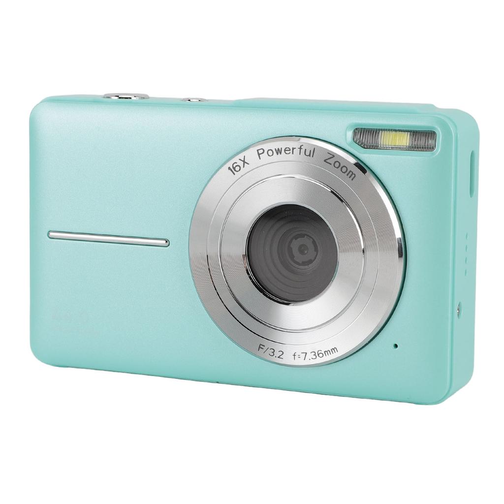 Digital Camera 44MP 1080P FHD 16X Zoom 2.4 Inch Color Screen Compact Small Camera for Kids Teens Beginners