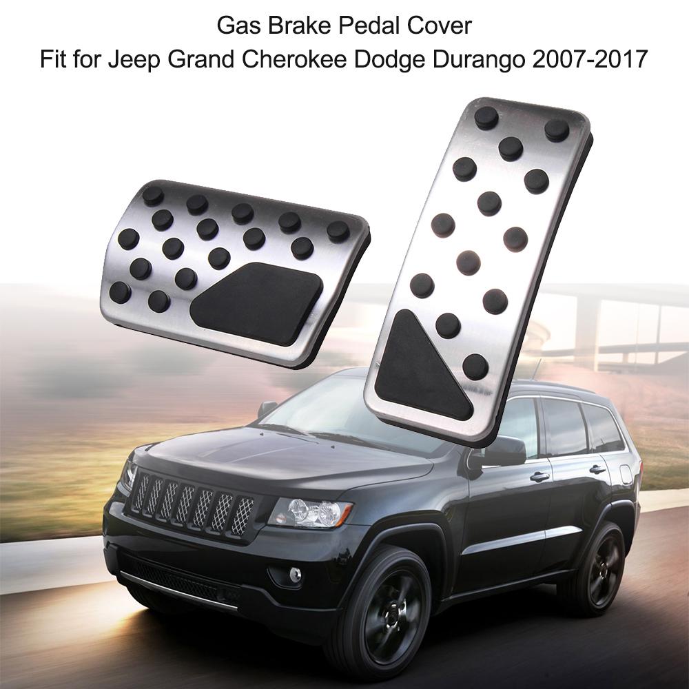 Gas Brake Pedal Cover Fit for Jeep Grand Cherokee Dodge Durango 2007