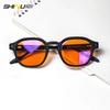 Shinu Blaulichtfilterbrille Für Computer Telefon Arbeitsbrille Für Männer Orange Gläser Gaming-Brille