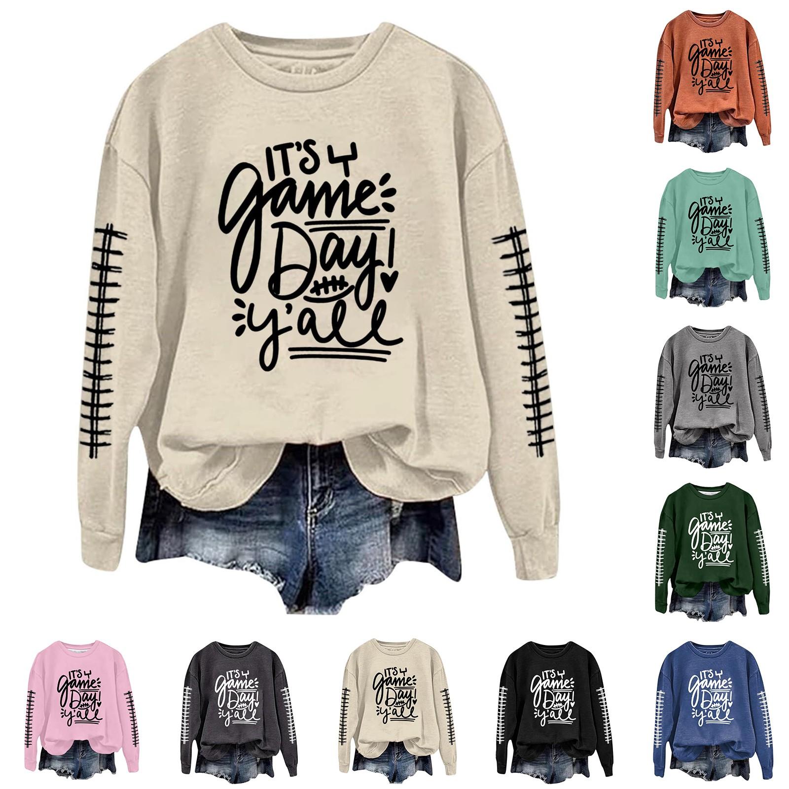 

Женская повседневная модная блузка с длинным рукавом и круглым вырезом с принтом