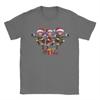 Men T-Shirts Three Musketeers Christmas Charge Vintage Cotton Tee Shirt Short Sleeve Clashes Royaleds T Shirts Fashion Soft Tops