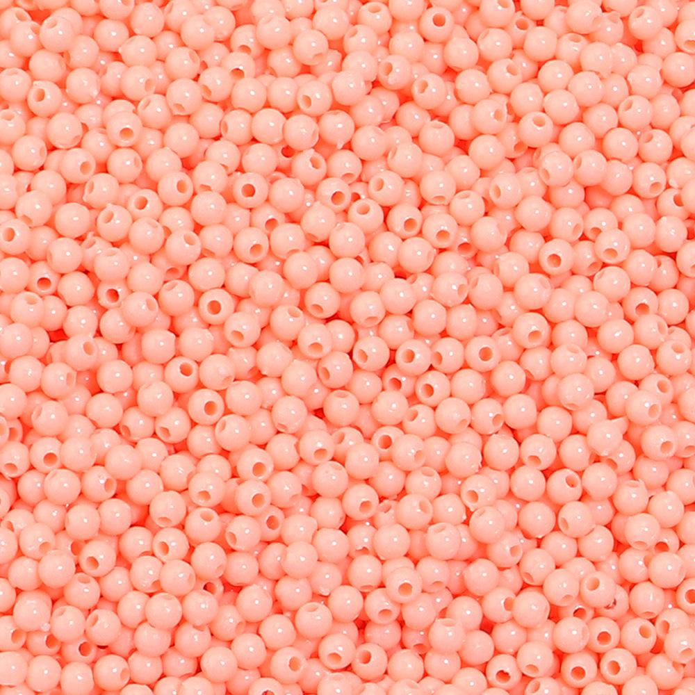 Colorful 4mm Acrylic Round Seed Beads for DIY Jewelry, Bracelets, and Necklaces