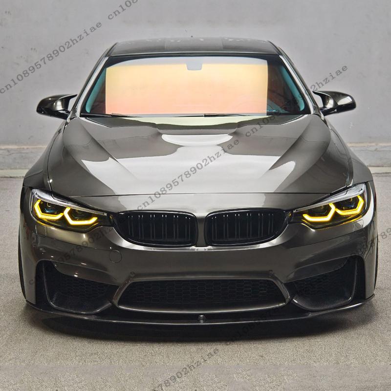 Car Front Bumper Splitter Lip Cover For BMW 4 Series F32 F33 F36 M4 Styling 420i 425i 430i 440i M440i 2014-2020 Body kit Tuning