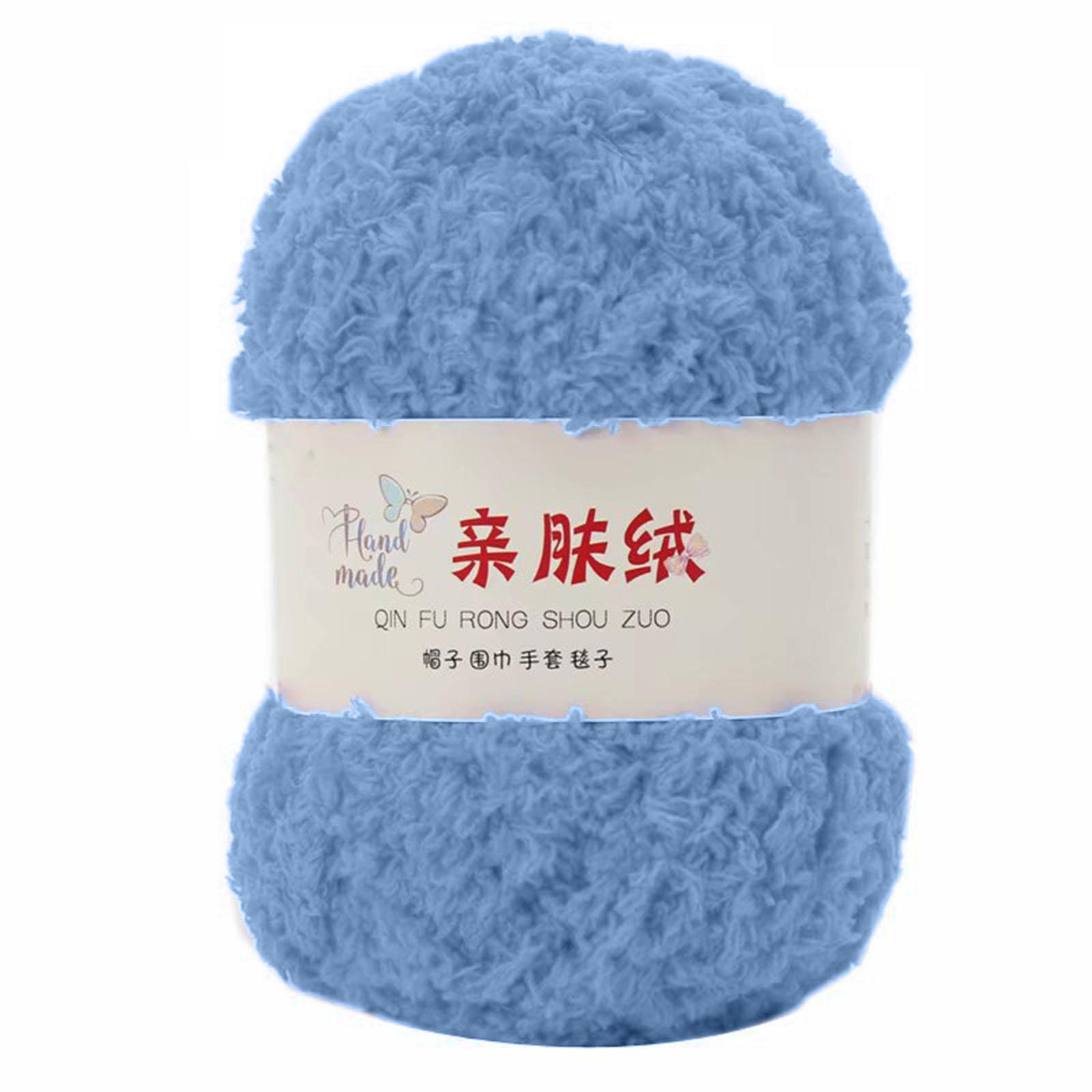 Шерстяная пряжа для вязания Мягкая пряжа для вязания Коренастая бархатная шерстяная пряжа Вязание крючком Пряжа для вязания Ткацкая пряжа Пряжа для вязания крючком 42