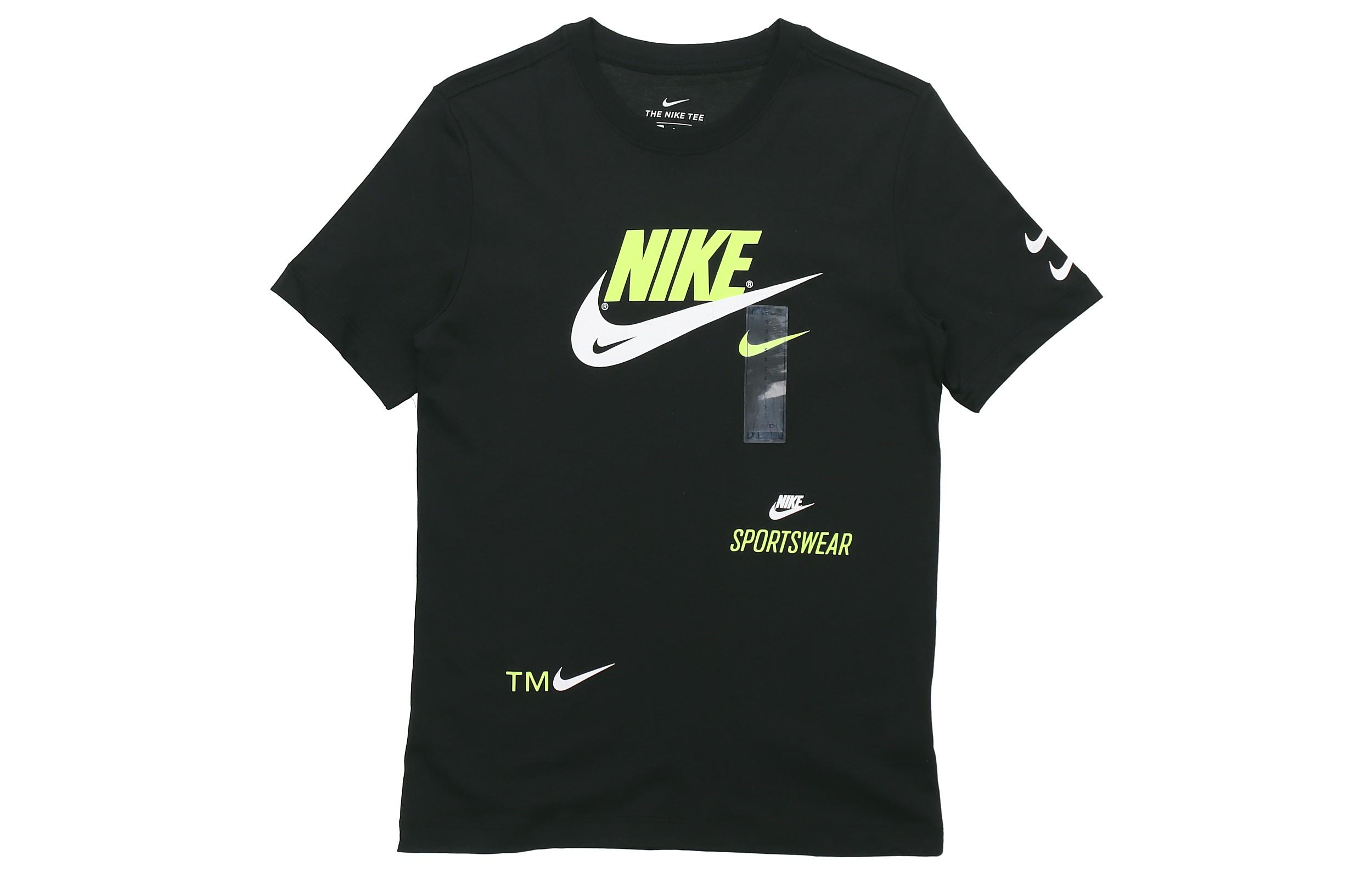 

Nike T Shirts Men s Crew Neck Moderate Straight Fit CU0079-010 S