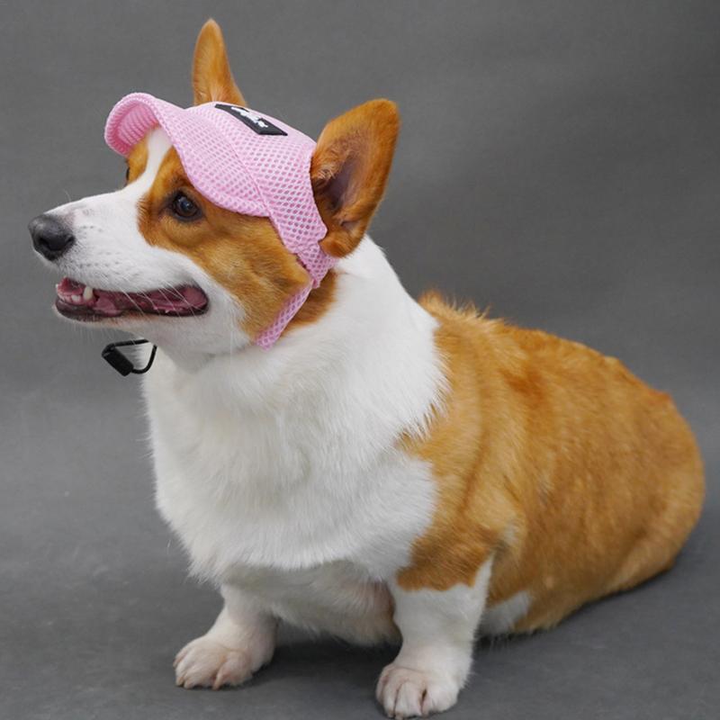 

Dog Hat Dog Baseball Hat Sun Visor Hat With Ear Holes Dog Outdoor Sport Sun Protection Baseball Hat For Small To Large Dogs S