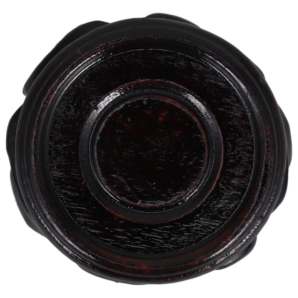 Wooden Display Stand Oriental Wooden Base Decorative Vase Stand Chinese Furniture Base Teapot Plant Pedestal Table Home Decor