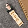 Office Supplies Resin Hand Carved Horror Bookmarks Half-Length Figure Figure Sculpture Horror Novels