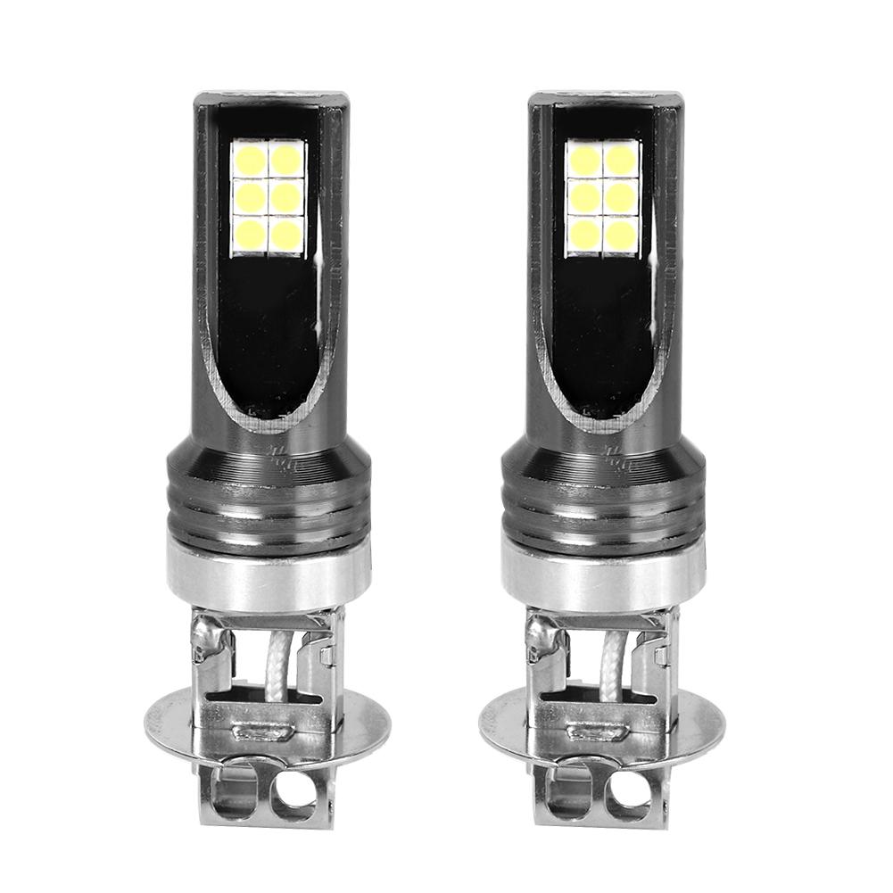 

2 шт. 303012LED H3 Лампа для автомобильной фары Фара 6000K Белый свет