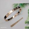 European & American Fashion Titanium Cross Screwdriver Couple Bracelet – Trendy Stainless Steel for Men & Women