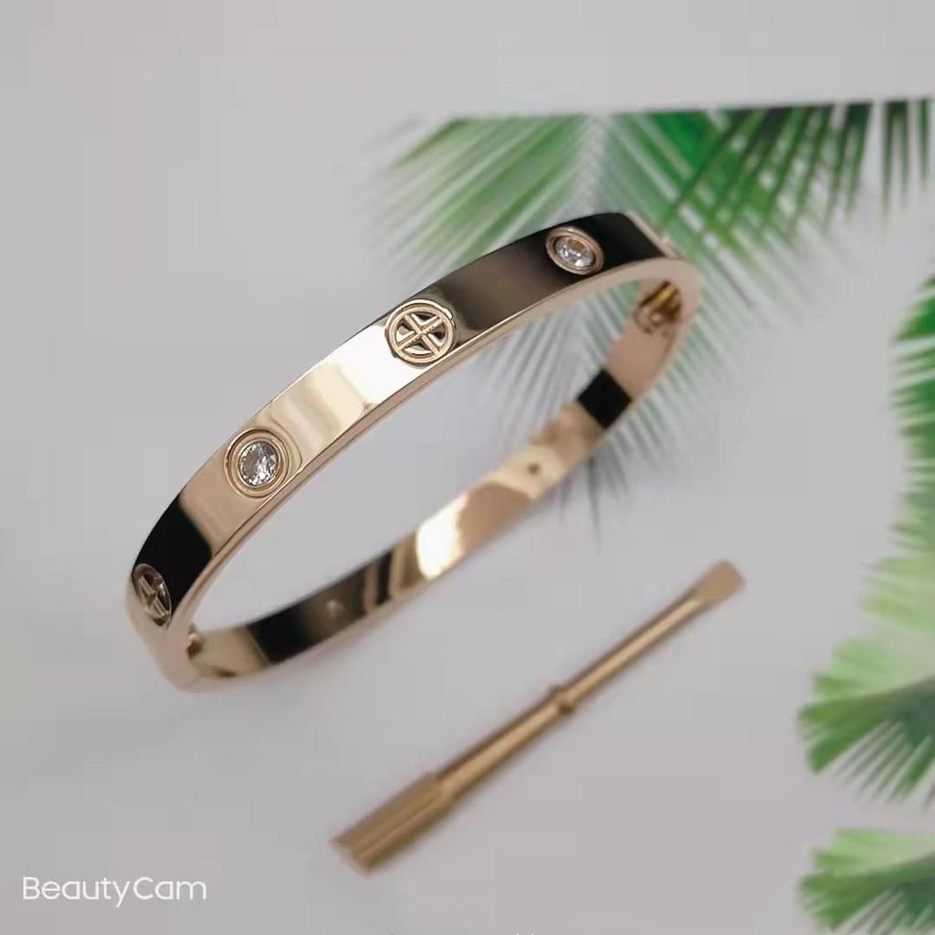 European & American Fashion Titanium Cross Screwdriver Couple Bracelet – Trendy Stainless Steel for Men & Women