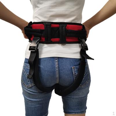 Band Breathable Detachable Leg Strap Assistance Device with Handles Mesh Anti-Friction for Disabled