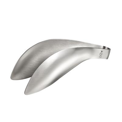 Oaks Leye In Fingertip Tongs Seamless Stainless Feels Like an Extension of Your Provides a Firm Grip LS1505 [Made Japan, Authentic] - Steel, One-Piece
