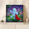 In the Night Garden Colorful Characters Forest 5D Diy Diamond Painting Round Diamond Mosaic Suitable For Beginners Diamond Painting Rhinestones Gift F