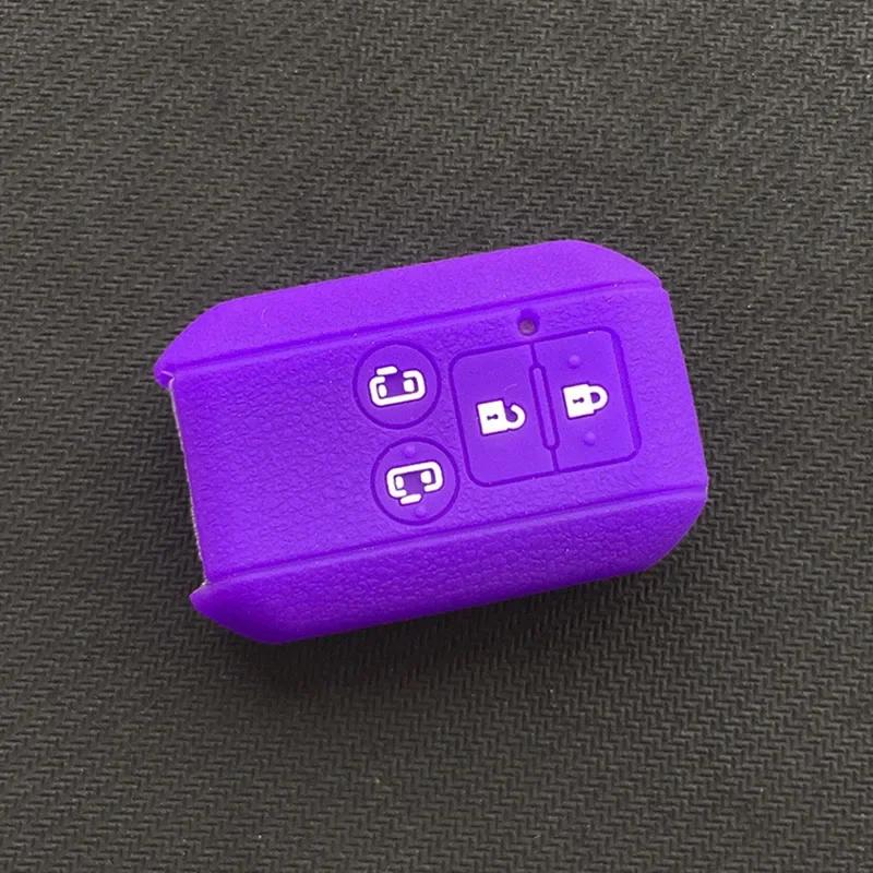 Silicone Flip Remote Key Case Cover Shell for Suzuki Swift Wagon Jimny Sierra Spacia 4 Button Key