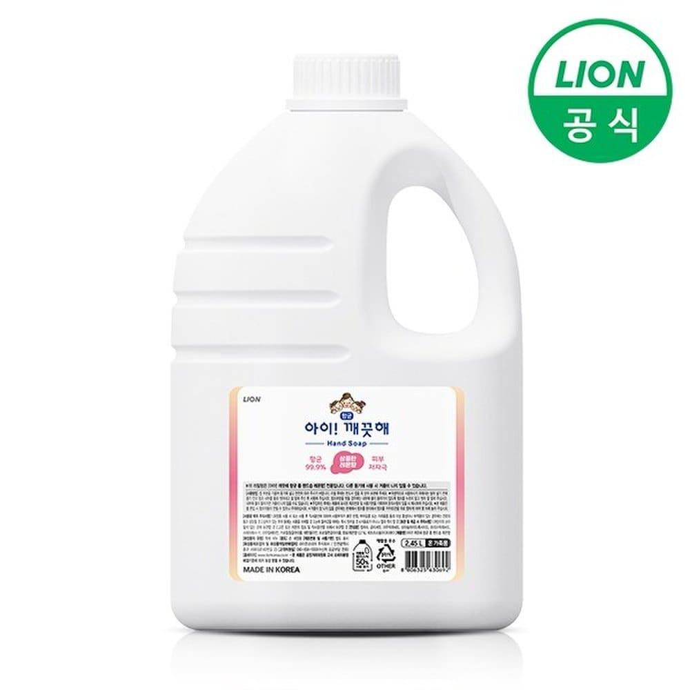 

Lion Hand Wash Large Capacity Lemon 2.45L 1pc 1 lemon 2.45L