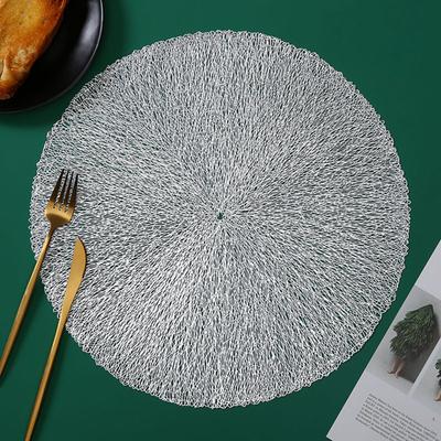 Tovaglietta da tavolo dal design cavo, sottobicchiere termoisolante con motivo a grano per la decorazione del tavolo da pranzo di casa