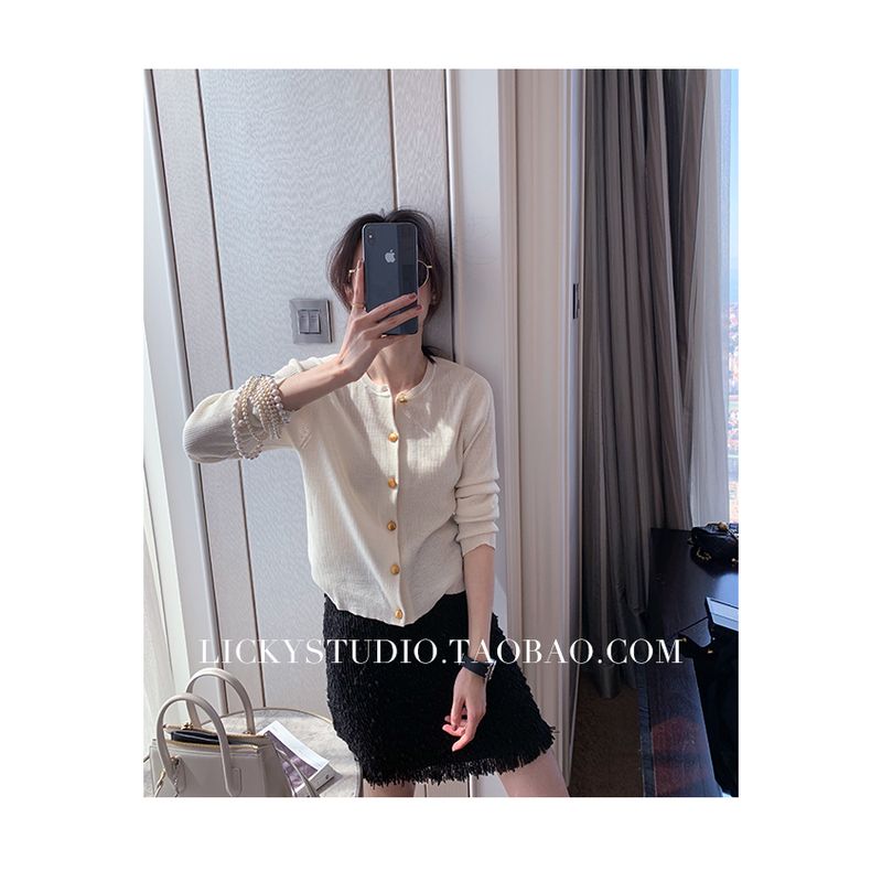 

Lickysenior In Stock Accessible Luxury Limited Dignified Sense of Design White Classic Style Tassel Sleeveless Dress Black overskirt- S