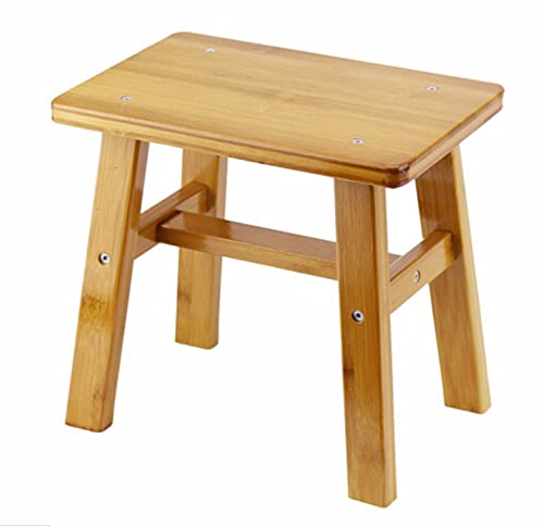 Бамбуковый табурет скамья стул подставка для ног в ванную скамья в прихожую обувница стремянка натуральный цвет 5790₽
