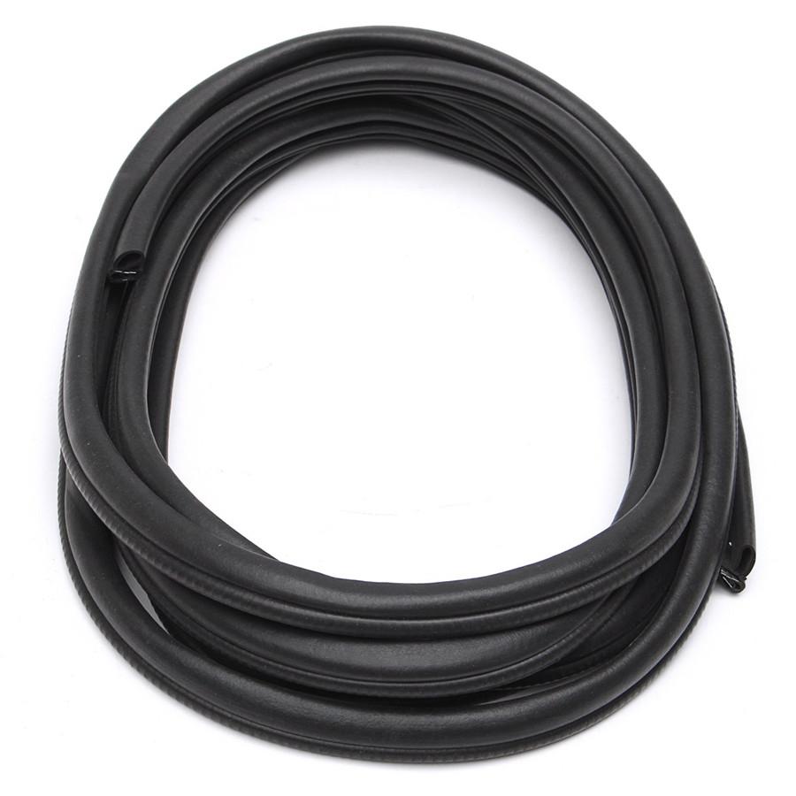 3 Meters 30mm Universal Door Edge Trim Protector Guard Hardwearing Car Auto Truck Ship Dustproof Rubber Seal Strip With Steel Sheet