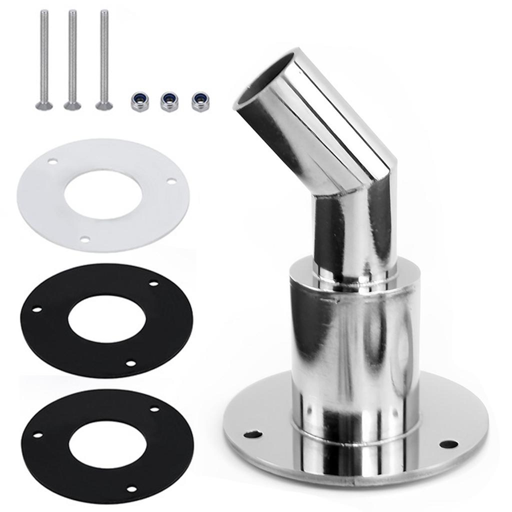 24mm průchozí plášť výfuku trupu nerezová ocel armatury výfuku trupu rovná/zakřivená trubková zásuvka Hardware pro naftové ohřívače