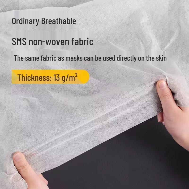 Waterproof Oilproof Breathable Massage Bed Sheet with Hole - Thickened Disposable Non-Woven Fabric
