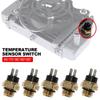 M16 65/75/80/85/90/95° Copper Motorcycle Water Temp Sensor Radiator Coolant Fan Water Temperature Thermostat Switch Sensor
